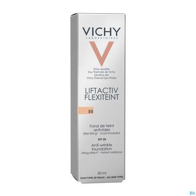 Sie sehen eine Packung Vichy Liftactiv/flexiteint Make Up Teint Nr 15 Opal 30ml, Produktbild: 04 Vichy Liftactiv/flexiteint Make Up Teint Nr 15 Opal 30ml, A-Nr.: 3392288 - 04
