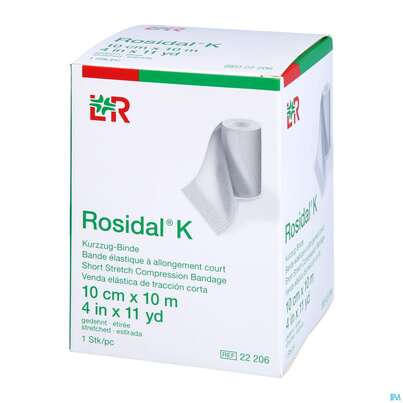 Sie sehen eine Packung Elastische Binden Rosidal Hautfarben Kraeftig 10mx 10cm 1st, Produktbild: 02 Elastische Binden Rosidal Hautfarben Kraeftig 10mx 10cm 1st, A-Nr.: 2631259 - 02