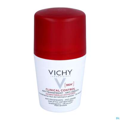 Vichy Deodorant Antitranspirant/roll-on Clinical Contr 96h 50ml, A-Nr.: 5571575 - 07