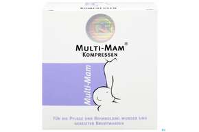 Sie sehen eine Packung Multi-mam Kompressen 12st, Produktbild: 01 Multi-mam Kompressen 12st, A-Nr.: 2648969 - 01
