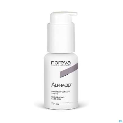 Sie sehen eine Packung Noreva Alphacid Creme Gesicht 30ml, Produktbild: 01 Noreva Alphacid Creme Gesicht 30ml, A-Nr.: 2633815 - 01