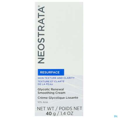Sie sehen eine Packung Neostrata Glycolic/renewal Smoothing Cream 40g, Produktbild: 01 Neostrata Glycolic/renewal Smoothing Cream 40g, A-Nr.: 5381751 - 01