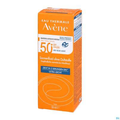 Avène Sonnenfluid Spf 50+ Ohne Duftstoffe 50ml, A-Nr.: 5597178 - 08