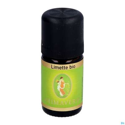 Sie sehen eine Packung Aetherische Oele Primavera Limette Bio 5ml, Produktbild: 01 Aetherische Oele Primavera Limette Bio 5ml, A-Nr.: 2583388 - 01