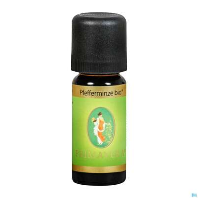 Sie sehen eine Packung Aetherische Oele Primavera Pfefferminze Bio 10ml, Produktbild: 02 Aetherische Oele Primavera Pfefferminze Bio 10ml, A-Nr.: 2583796 - 02