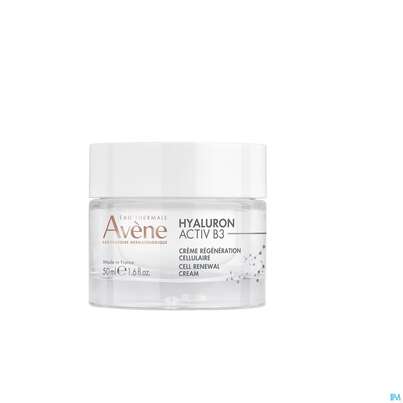 Sie sehen eine Packung Avene Hyaluron Activ B3 Tagescreme 50ml, Produktbild: 03 Avene Hyaluron Activ B3 Tagescreme 50ml, A-Nr.: 5450297 - 03