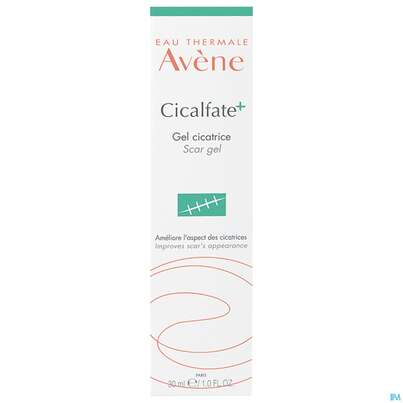 Sie sehen eine Packung Avène Cicalfate+ Narbenpflege-gel 30ml, Produktbild: 01 Avène Cicalfate+ Narbenpflege-gel 30ml, A-Nr.: 5413008 - 01