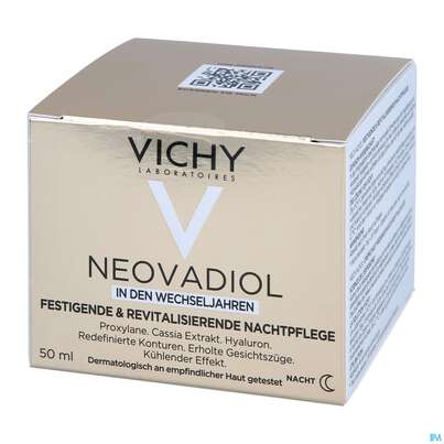 Sie sehen eine Packung Vichy Neovadiol In Den Wechseljahren Nacht 50ml, Produktbild: 04 Vichy Neovadiol In Den Wechseljahren Nacht 50ml, A-Nr.: 5428381 - 04