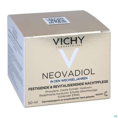 Sie sehen eine Packung Vichy Neovadiol In Den Wechseljahren Nacht 50ml, Produktbild: 05 Vichy Neovadiol In Den Wechseljahren Nacht 50ml, A-Nr.: 5428381 - 05