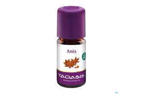 Sie sehen eine Packung Taoasis Anisöl Bio 5ml, Produktbild: 01 Taoasis Anisöl Bio 5ml, A-Nr.: 4910905 - 01