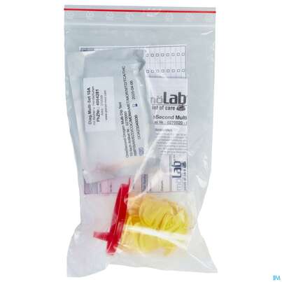 Sie sehen eine Packung Diagnostika U.zubehoer Drogenmultitest/set/b+h Ampulle/bar/bzd/coc/thc/met/ Mtd/mor/tca/mdma 10a 27009 1st, Produktbild: 01 Diagnostika U.zubehoer Drogenmultitest/set/b+h Ampulle/bar/bzd/coc/thc/met/ Mtd/mor/tca/mdma 10a 27009 1st, A-Nr.: 4864281 - 01