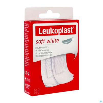 Sie sehen eine Packung Wundpflaster Leukoplast/soft Strips 2 Groessen 732180 20st, Produktbild: 03 Wundpflaster Leukoplast/soft Strips 2 Groessen 732180 20st, A-Nr.: 4369185 - 03