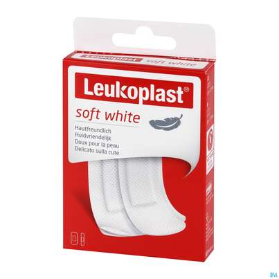 Sie sehen eine Packung Wundpflaster Leukoplast/soft Strips 2 Groessen 732180 20st, Produktbild: 04 Wundpflaster Leukoplast/soft Strips 2 Groessen 732180 20st, A-Nr.: 4369185 - 04