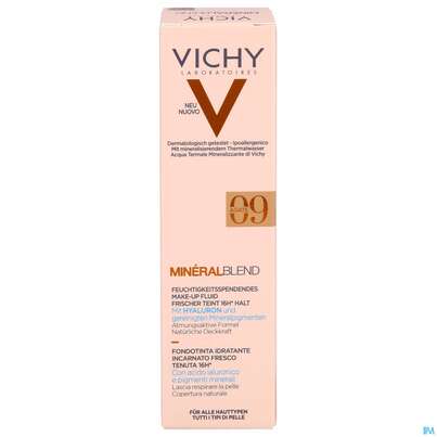 Sie sehen eine Packung Vichy Mineralblend Fluid 09 Agate 30ml, Produktbild: 01 Vichy Mineralblend Fluid 09 Agate 30ml, A-Nr.: 5045183 - 01
