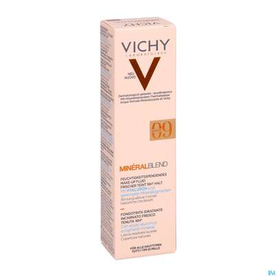 Sie sehen eine Packung Vichy Mineralblend Fluid 09 Agate 30ml, Produktbild: 03 Vichy Mineralblend Fluid 09 Agate 30ml, A-Nr.: 5045183 - 03