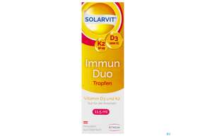 D3 Tropfen Solarvit K2 Immun Duo Forte 11,5ml, A-Nr.: 4759348 - 01