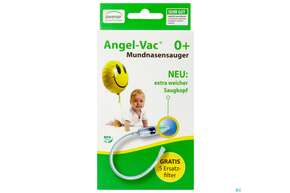 Sie sehen eine Packung Angel Vac Mundnasensauger 1pk, Produktbild: 01 Angel Vac Mundnasensauger 1pk, A-Nr.: 4302502 - 01