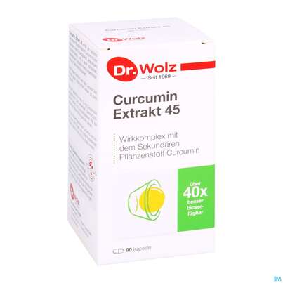 Curcumin Kapseln Extrakt 45 Dr.wolz Nr 60553 90st, A-Nr.: 4289983 - 05