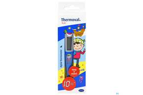 Sie sehen eine Packung Thermometer-fieber Digital Thermoval Kids 1st, Produktbild: 01 Thermometer-fieber Digital Thermoval Kids 1st, A-Nr.: 4271144 - 01