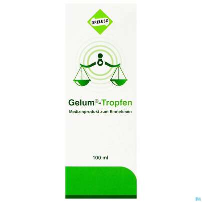 Sie sehen eine Packung Dreluso Gelum-tropfen 100ml, Produktbild: 01 Dreluso Gelum-tropfen 100ml, A-Nr.: 4262783 - 01