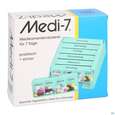 Medikamentendosierer Medi-7 -pharmag 1 Woche Tuerkis 1st, A-Nr.: 3742647 - 03