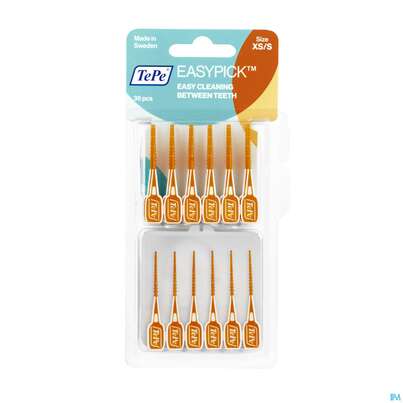 Sie sehen eine Packung Tepe Easypick Xs/s 36st, Produktbild: 03 Tepe Easypick Xs/s 36st, A-Nr.: 4261051 - 03