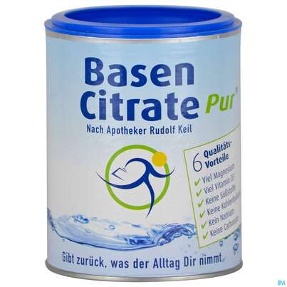 Basen Citrate/pur Nach Apotheker Rudolf Keil 216g, A-Nr.: 4093642 - 01