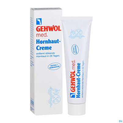 Sie sehen eine Packung Hornhaut Creme Gehwol Med.nr 64047 125ml, Produktbild: 04 Hornhaut Creme Gehwol Med.nr 64047 125ml, A-Nr.: 3745433 - 04