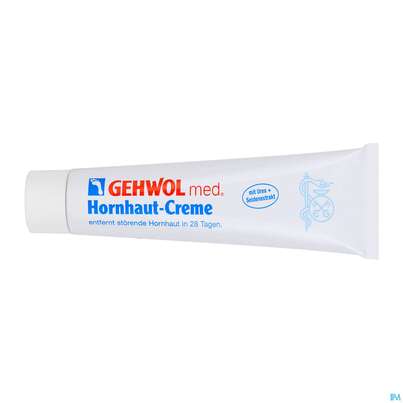 Sie sehen eine Packung Hornhaut Creme Gehwol Med.nr 64047 125ml, Produktbild: 05 Hornhaut Creme Gehwol Med.nr 64047 125ml, A-Nr.: 3745433 - 05