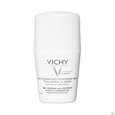 Sie sehen eine Packung Vichy Deo/roll-on Sensitive Anti-transpirant 48h 50ml, Produktbild: 02 Vichy Deo/roll-on Sensitive Anti-transpirant 48h 50ml, A-Nr.: 3724359 - 02