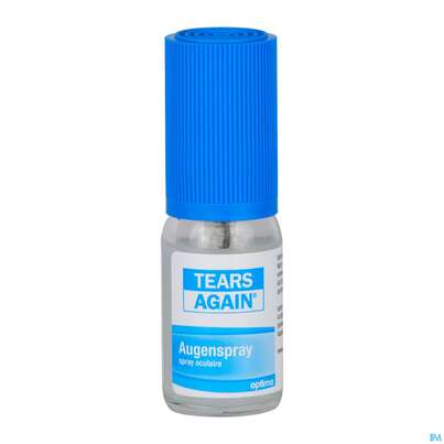 Sie sehen eine Packung Tears Again Augenspray -optima 10ml, Produktbild: 07 Tears Again Augenspray -optima 10ml, A-Nr.: 3726022 - 07