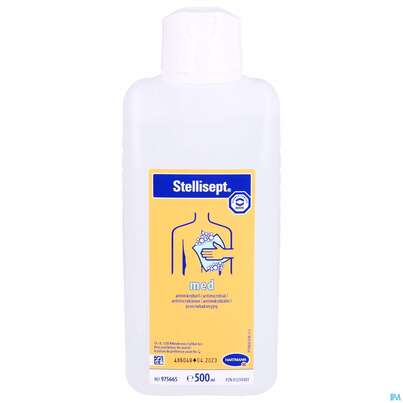 Sie sehen eine Packung Stellisept Med Antimikrob.waschlotion -hartmann 500ml, Produktbild: 01 Stellisept Med Antimikrob.waschlotion -hartmann 500ml, A-Nr.: 3699207 - 01