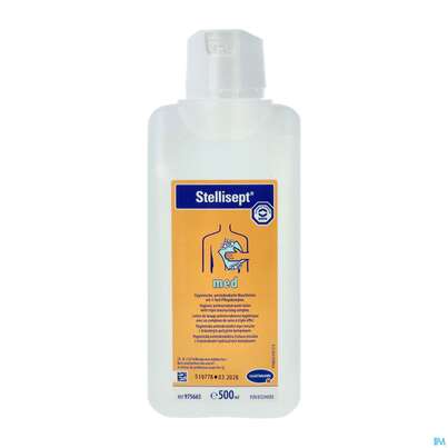 Sie sehen eine Packung Stellisept Med Antimikrob.waschlotion -hartmann 500ml, Produktbild: 03 Stellisept Med Antimikrob.waschlotion -hartmann 500ml, A-Nr.: 3699207 - 03