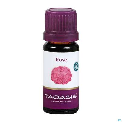 Sie sehen eine Packung Taoasis Rosenöl Rein Bio Bulgarisch 2% In Jojobaöl Demeter 10ml, Produktbild: 01 Taoasis Rosenöl Rein Bio Bulgarisch 2% In Jojobaöl Demeter 10ml, A-Nr.: 4052838 - 01