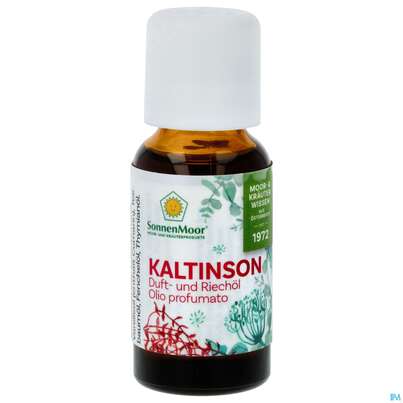 Sie sehen eine Packung Kaltinson -sonnenmoor Duft +riechoel Tropfeinsatz Kaltinhalation 20ml, Produktbild: 01 Kaltinson -sonnenmoor Duft +riechoel Tropfeinsatz Kaltinhalation 20ml, A-Nr.: 3635041 - 01