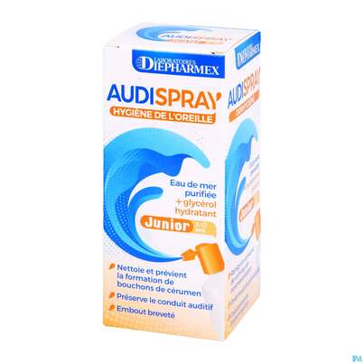 Sie sehen eine Packung Audispray Junior 25ml, Produktbild: 02 Audispray Junior 25ml, A-Nr.: 3625864 - 02