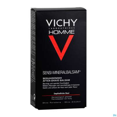 Sie sehen eine Packung Vichy Homme Sensi/balsam/ca 75ml, Produktbild: 05 Vichy Homme Sensi/balsam/ca 75ml, A-Nr.: 3595838 - 05