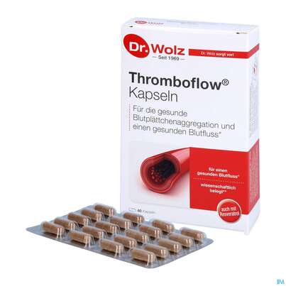 Dr.wolz Thromboflow Kapseln 60654 60st, A-Nr.: 4164827 - 06