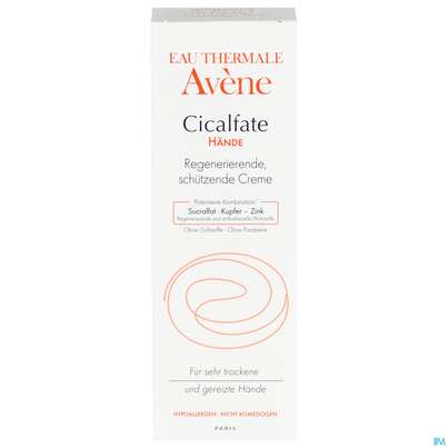 Sie sehen eine Packung Avène Cicalfate Hände 100ml, Produktbild: 02 Avène Cicalfate Hände 100ml, A-Nr.: 4160723 - 02