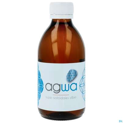 Sie sehen eine Packung Agwa Kolloidales/silber Silberwasser Sks 2 250ml, Produktbild: 01 Agwa Kolloidales/silber Silberwasser Sks 2 250ml, A-Nr.: 4147556 - 01