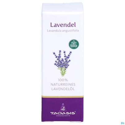 Sie sehen eine Packung Taoasis Lavendelöl Fein, Bulgarien Bio 10ml, Produktbild: 01 Taoasis Lavendelöl Fein, Bulgarien Bio 10ml, A-Nr.: 3496510 - 01