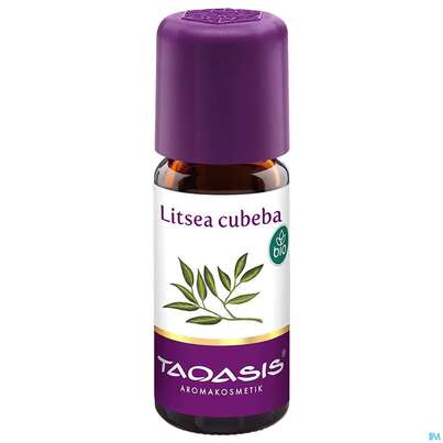 Sie sehen eine Packung Taoasis Litsea Cubeba Öl Bio 10ml 10ml, Produktbild: 02 Taoasis Litsea Cubeba Öl Bio 10ml 10ml, A-Nr.: 3495025 - 02