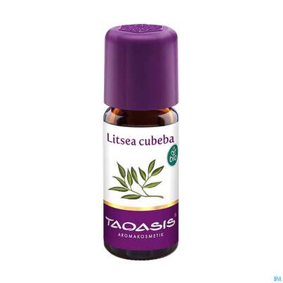 Sie sehen eine Packung Taoasis Litsea Cubeba Öl Bio 10ml 10ml, Produktbild: 03 Taoasis Litsea Cubeba Öl Bio 10ml 10ml, A-Nr.: 3495025 - 03