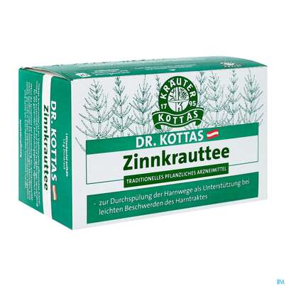 Sie sehen eine Packung Dr.Kottas Tee Zinnkraut 20st, Produktbild: 02 Dr.Kottas Tee Zinnkraut 20st, A-Nr.: 3886300 - 02