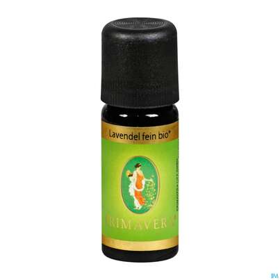 Sie sehen eine Packung Aetherische Oele Primavera Lavendel Fein Bio 10ml, Produktbild: 02 Aetherische Oele Primavera Lavendel Fein Bio 10ml, A-Nr.: 2108227 - 02