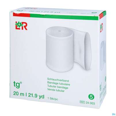 Sie sehen eine Packung Schlauchverband Tg Gr 5 5,5cm Arm,unter- Schenkel,ki.bein 20m, Produktbild: 03 Schlauchverband Tg Gr 5 5,5cm Arm,unter- Schenkel,ki.bein 20m, A-Nr.: 1243868 - 03