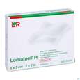 Sie sehen eine Packung Salbenverband Lomatuell-h 5x 5cm 10st, Produktbild: 03 Salbenverband Lomatuell-h 5x 5cm 10st, A-Nr.: 2029054 - 03
