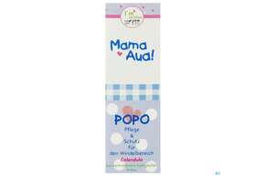 Sie sehen eine Packung Mama-aua Creme Popo Natur 50ml, Produktbild: 01 Mama-aua Creme Popo Natur 50ml, A-Nr.: 3841556 - 01