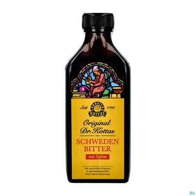 Schwedenbitter Dr.Kottas Mit Safran 200ml, A-Nr.: 1243727 - 02