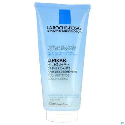 La Roche Posay Koerperpflege Lipikar/surgras Konzentr.duschcreme 200ml, A-Nr.: 3061634 - 01